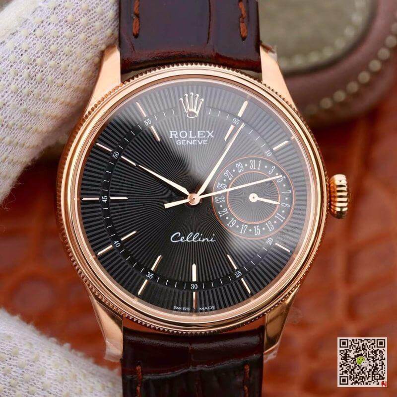 Best Replica Replica Rolex Celini 50515 MKS Factory Men Watches 1:1 Best Edition Swiss ETA2836 Black Dial - Colareps