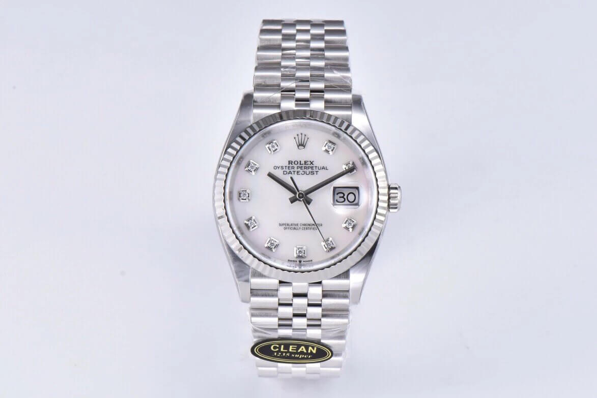 Best Replica Replica Rolex Datejust M126234-0019 36MM 1:1 Best Edition Clean Factory Stainless Steel - Colareps