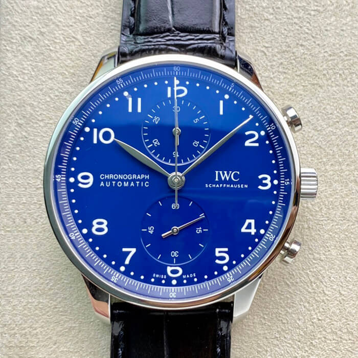 Best Replica Replica IWC Portugieser IW371601 1:1 Best Edition ZF Factory Blue Dial - Colareps