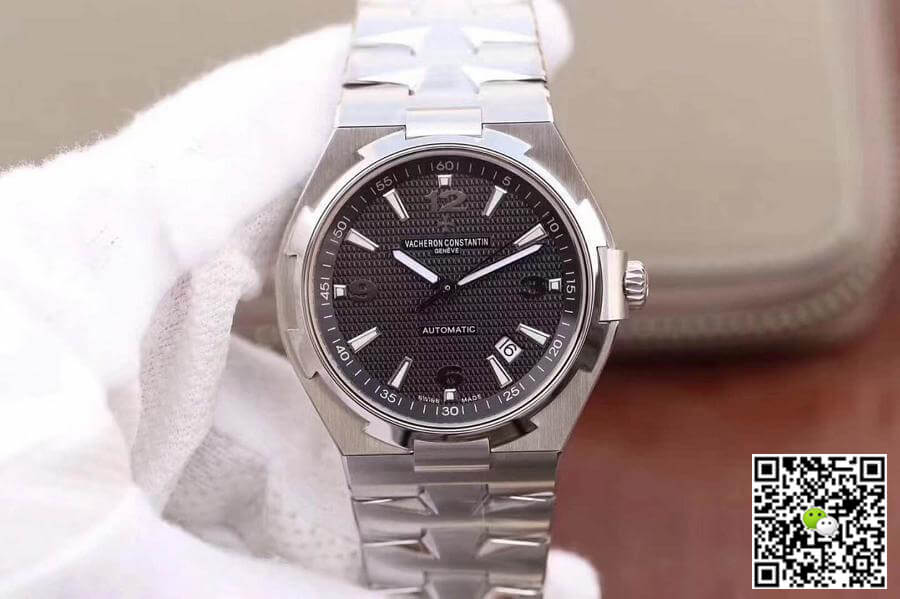 Best Replica Vacheron Constantin Replica Overseas 47040 JJ Factory 1:1 Best Edition Swiss ETA9015 Black Dial - Colareps