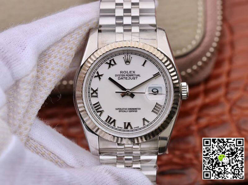 Best Replica Replica Rolex Datejust 116234 36mm 1:1 Best Edition White Dial - Colareps