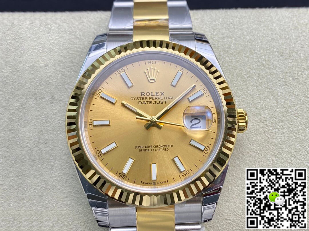Best Replica Replica Rolex Datejust M126333-0009 1:1 Best Edition EW Factory Champagne Dial - Colareps