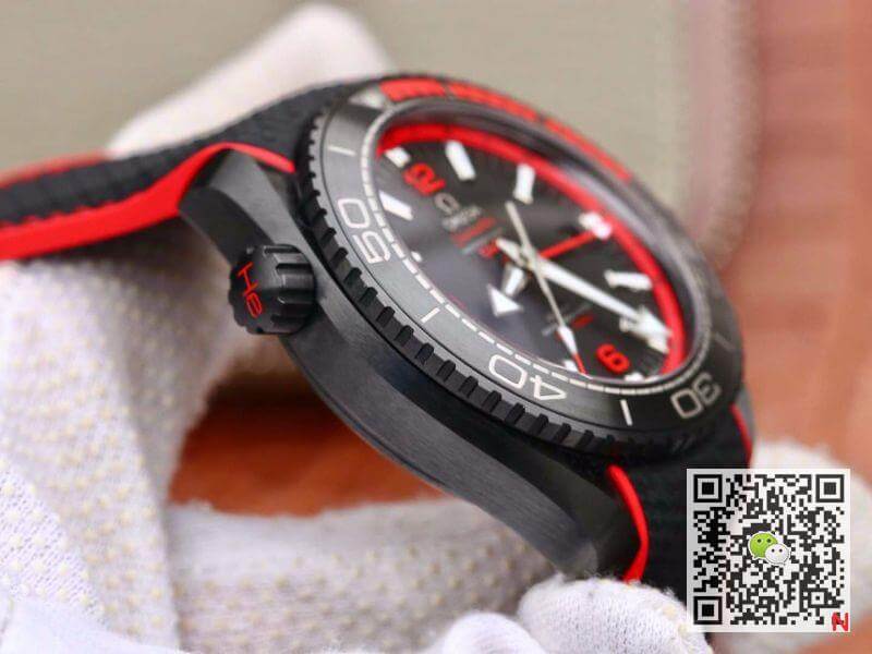 Best Replica Replica Omega Seamaster Planet Ocean 215.92.46.22.01.003 VS Factory 1:1 Best Edition Swiss ETA8906 Black Nylon Strap - Colareps