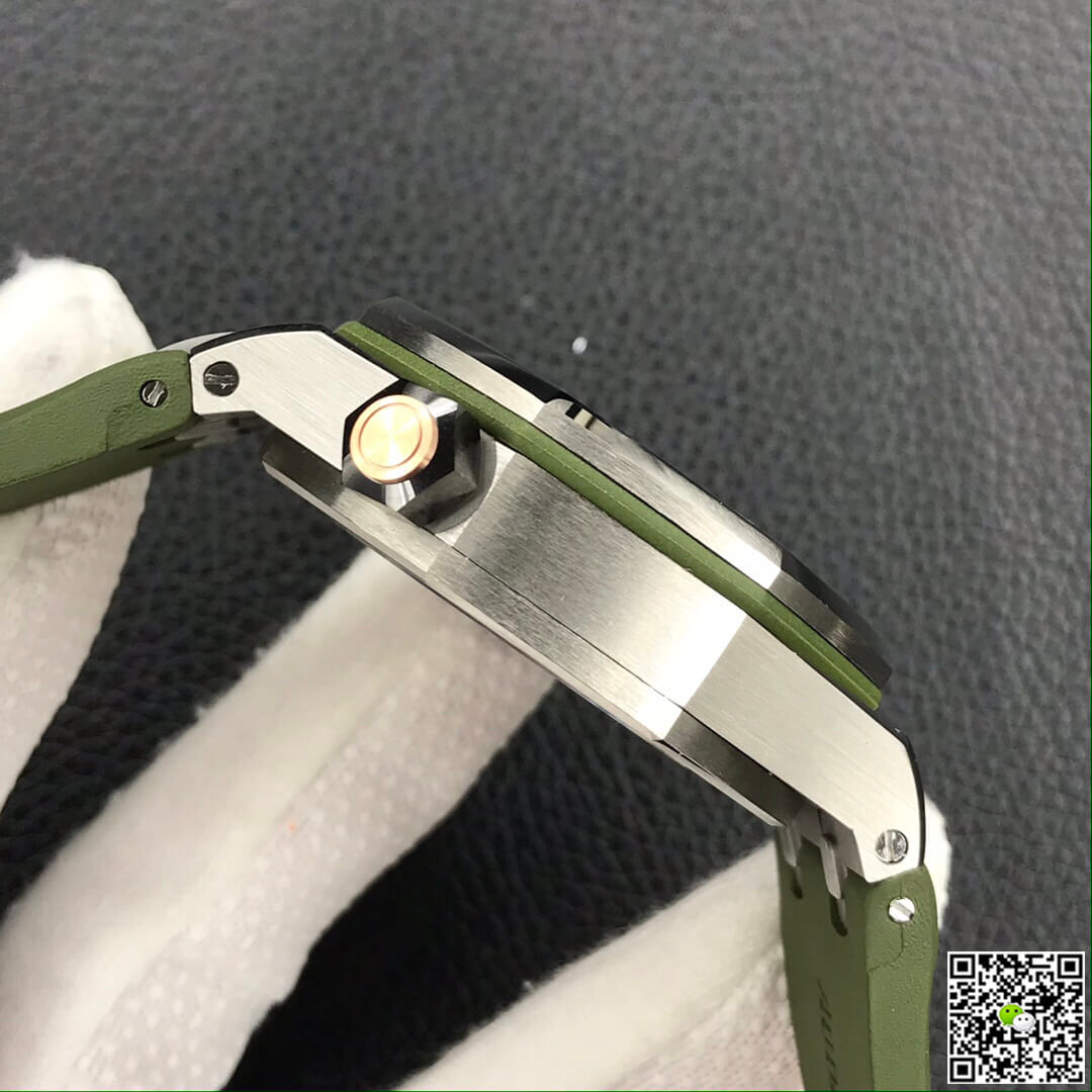 Best Replica Replica Audemars Piguet Royal Oak Offshore 15720ST.OO.A052CA.01 1:1 Best Edition BF Factory Army Green Dial - Colareps