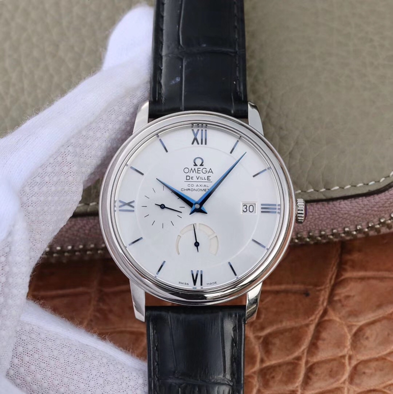 Best Replica Replica Omega De Ville Series 424.53.40.21.04.001 ZF factory 1:1 Best Edition white dial Swiss Cal.2627 - Colareps