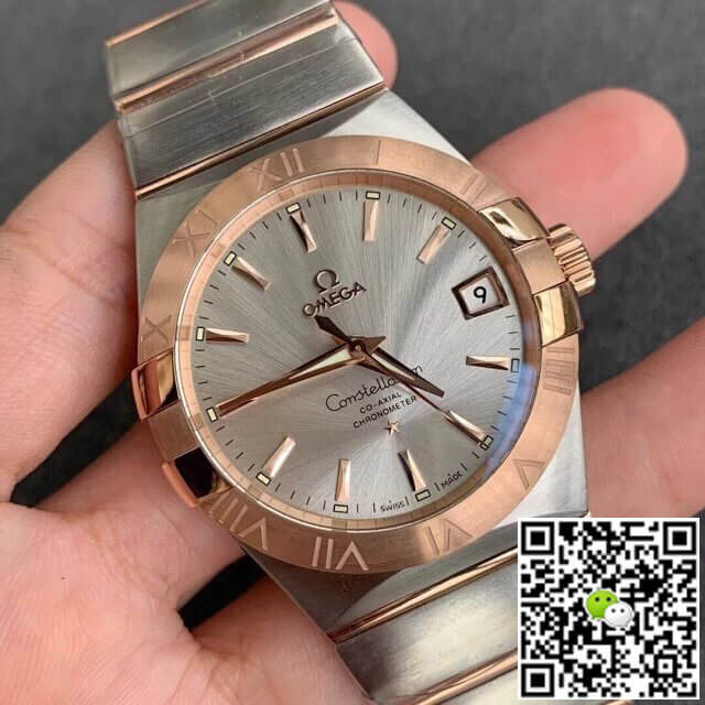 Best Replica Replica Omega Constellation 123.20.38.21.02.001 1:1 Best Edition VS Factory Silvery White Dial - Colareps