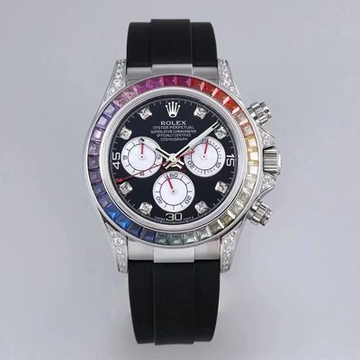 Best Replica Replica Rolex Daytona 116599RBOW 1:1 Best Edition BL Factory Black Dial Swiss ETA4130 - Colareps