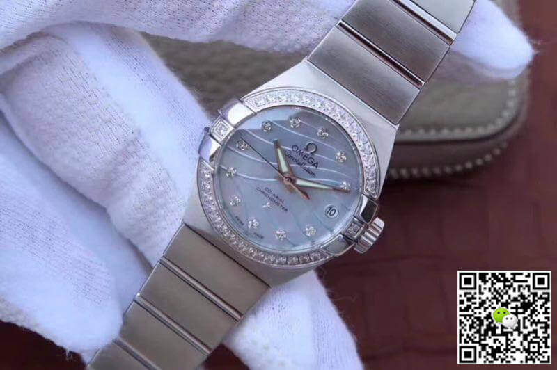 Best Replica Replica Omega Constellation Double Eagle Lady 27MM 3S Factory 1:1 Best Edition Swiss ETA8520 - Colareps