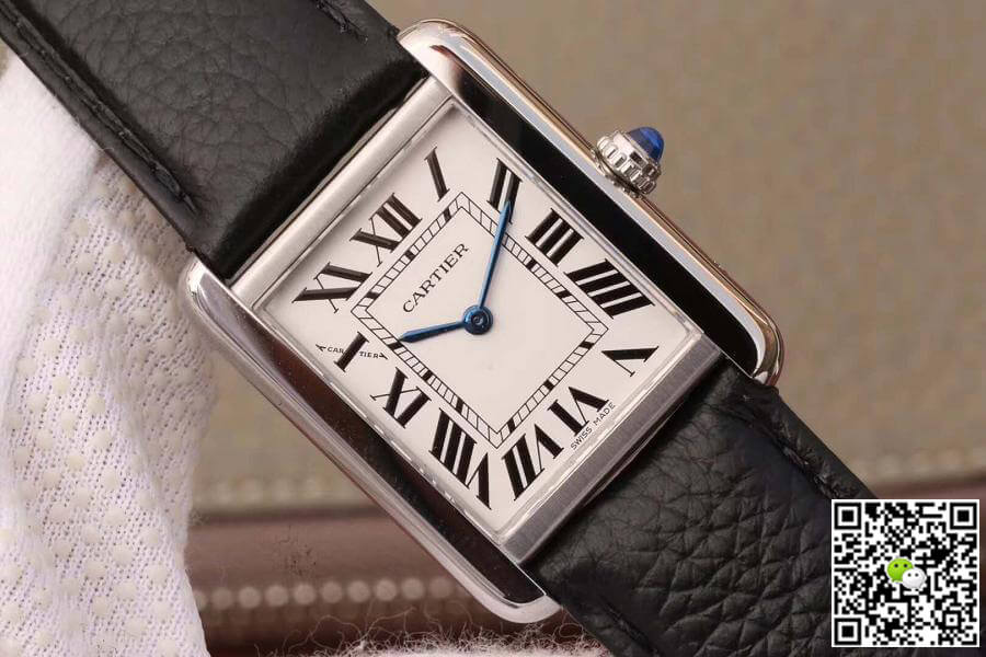 Best Replica Cartier Replica Tank Solo W5200005 JF Factory 1:1 Best Edition Swiss Ronda Quartz - Colareps