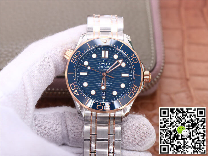 Best Replica Replica Omega Seamaster 210.20.42.20.03.002 1:1 Best Edition VS Factory Blue Dial - Colareps