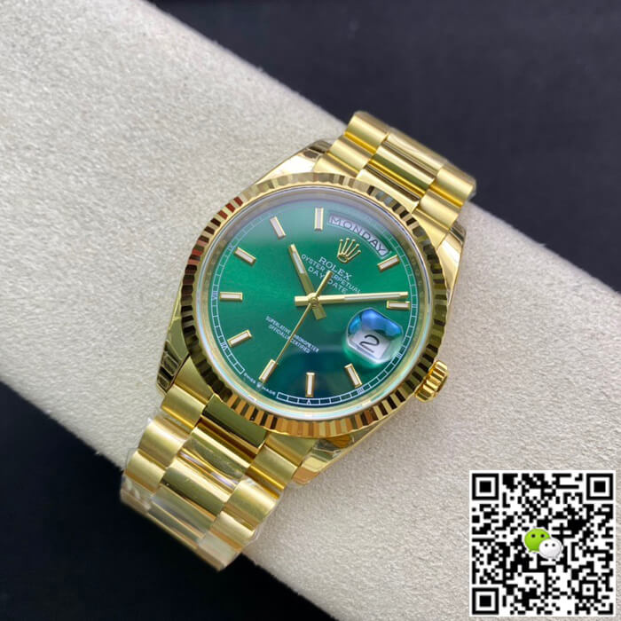 Best Replica Replica Rolex Day Date 118238 1:1 Best Edition EW Factory Yellow Gold - Colareps