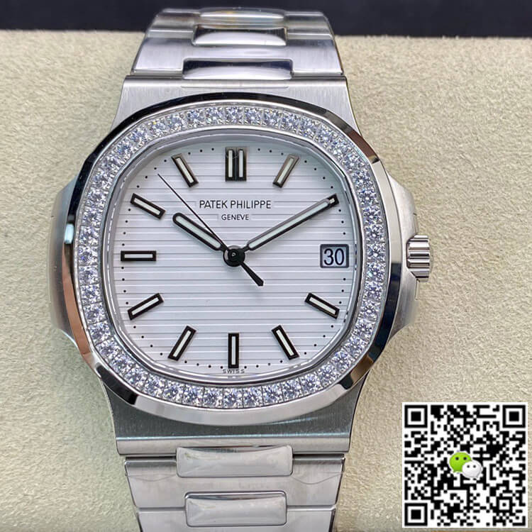Best Replica Replica Patek Philippe Nautilus 5713/1G-010 1:1 Best Edition PPF Factory V4 White Dial Swiss ETA324 - Colareps