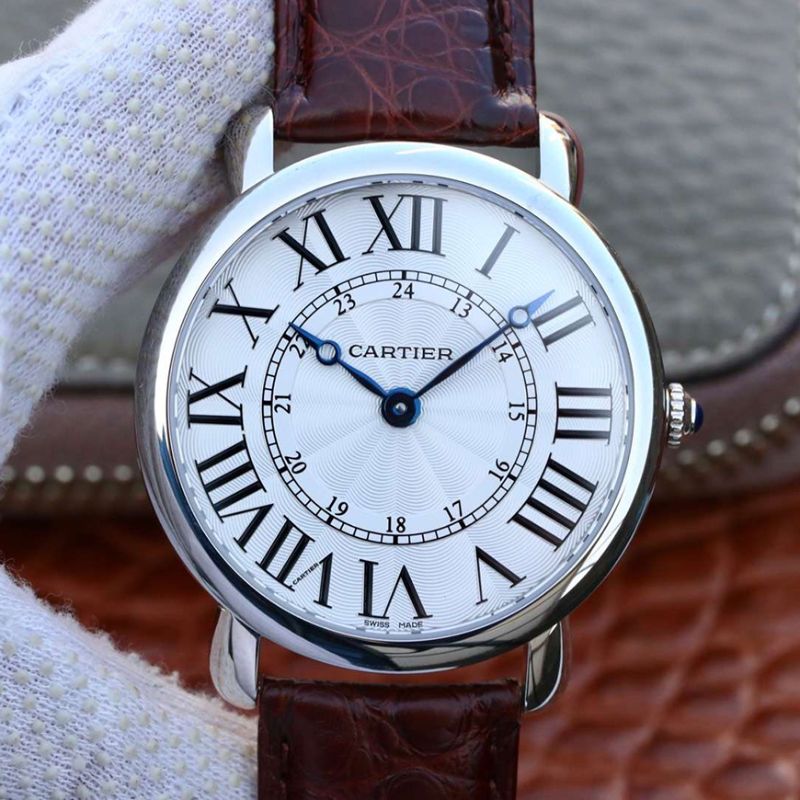 Best Replica Replica Cartier RONDE LOUIS TW Factory 1:1 Best Edition Swiss ETA9916 - Colareps
