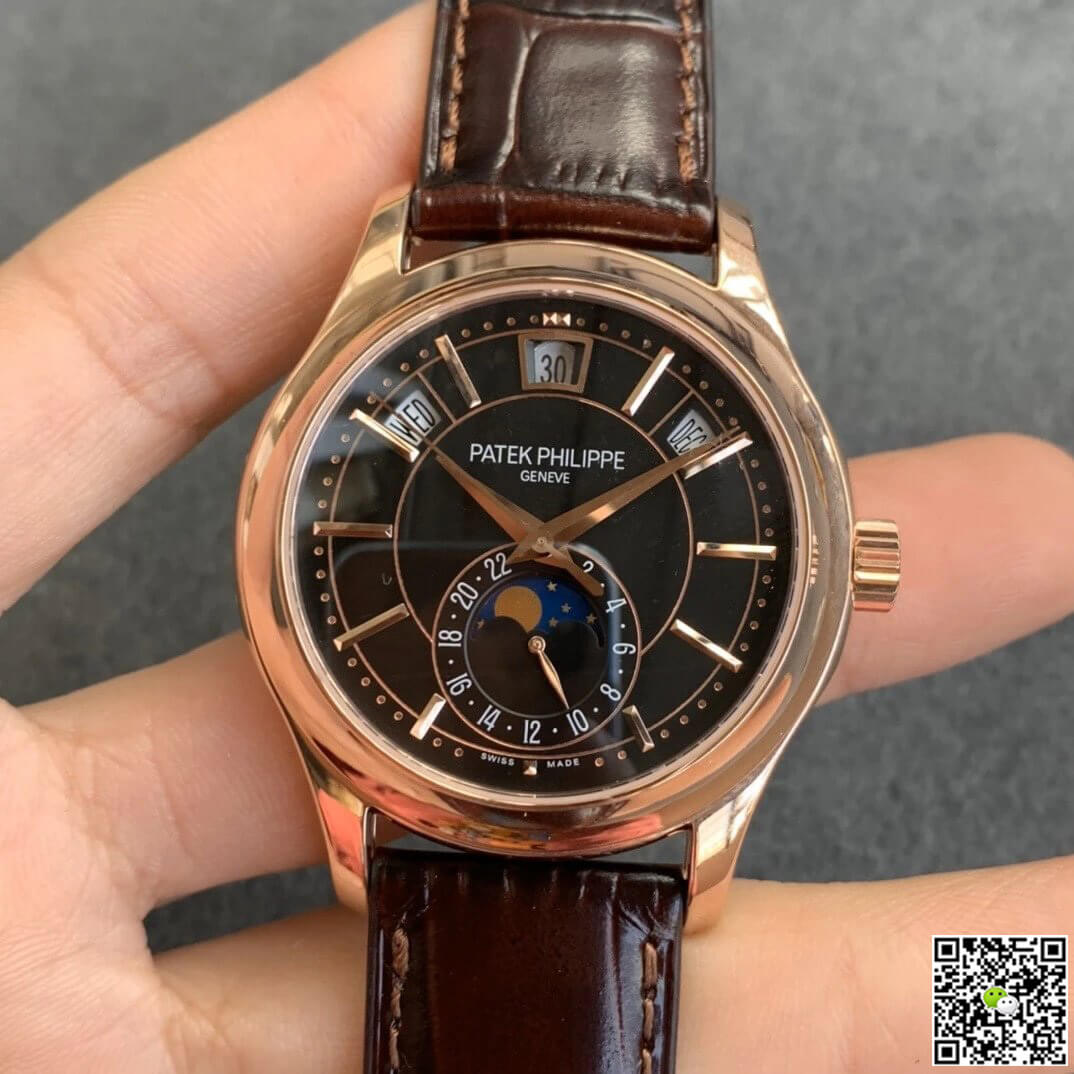 Best Replica Replica Patek Philippe Complications 5205R-010 1:1 Best Edition GR Factory Black Dial - Colareps