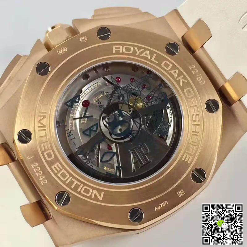 Best Replica Replica Audemars Piguet Royal Oak Offshore 26408OR.OO.A010CA.01 JF Factory 1:1 Best Edition Swiss ETA3126 White Dial - Colareps