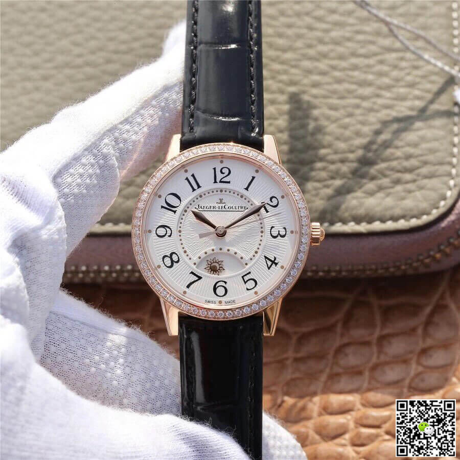 Best Replica Replica Jaeger LeCoultre Rendez Vous 3442430 1:1 Best Edition ZF Factory Rose Gold - Colareps