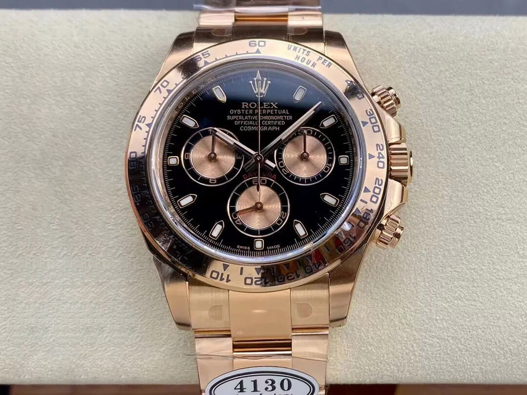 Best Replica Replica Rolex Cosmograph Daytona M116505-0008 1:1 Best Edition Clean Factory Rose Gold - Colareps