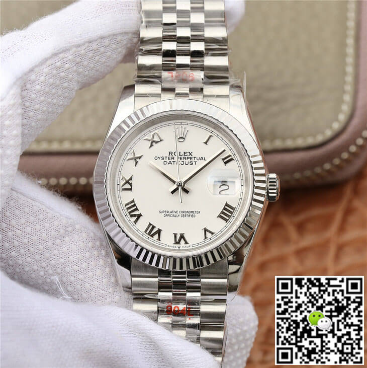 Best Replica Replica Rolex Datejust M126234-0025 1:1 Best Edition GM Factory White Dial - Colareps