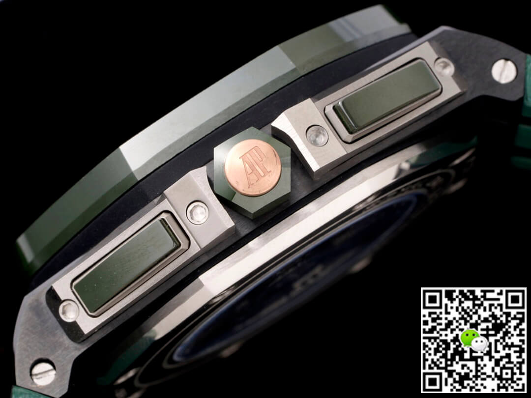 Best Replica Replica Audemars Piguet Royal Oak Offshore 26405CE.OO.A056CA.01 1:1 Best Edition RS Factory Green Dial - Colareps