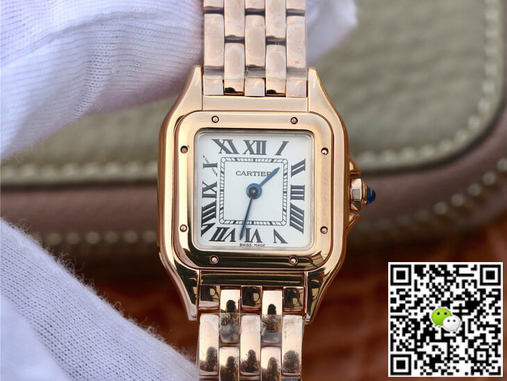 Best Replica Replica Panthere De Cartier WGPN0006 1:1 Best Edition 8848 Factory Rose Gold - Colareps