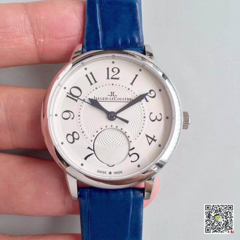 Best Replica Replica Jaeger-LeCoultre Rendez-Vous 3448420 1:1 Best Edition Swiss ETA898A/1 blue strap - Colareps