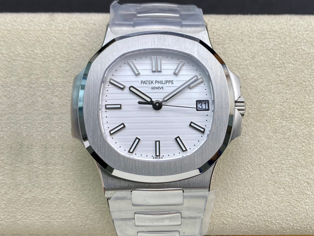 Best Replica Replica Patek Philippe Nautilus 5711/1A-011 1:1 Best Edition 3K Factory White Dial - Colareps