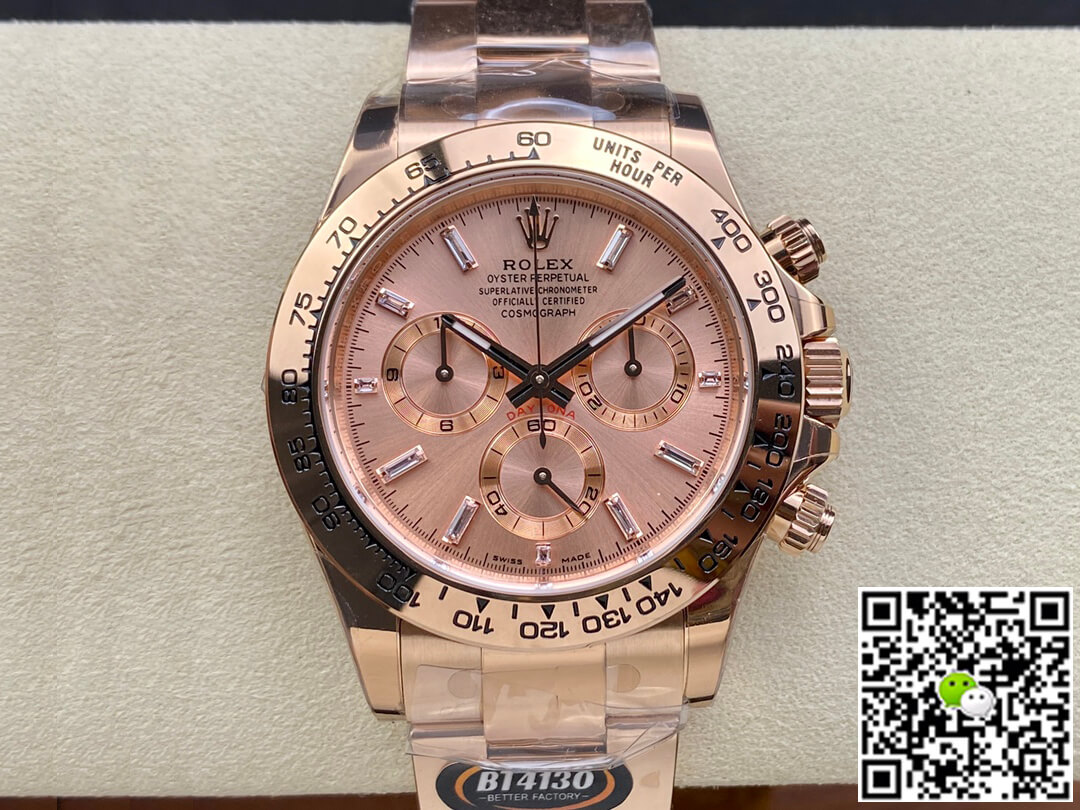 Best Replica Replica Rolex Daytona M116505-0012 1:1 Best Edition BT Factory Rose Gold - Colareps