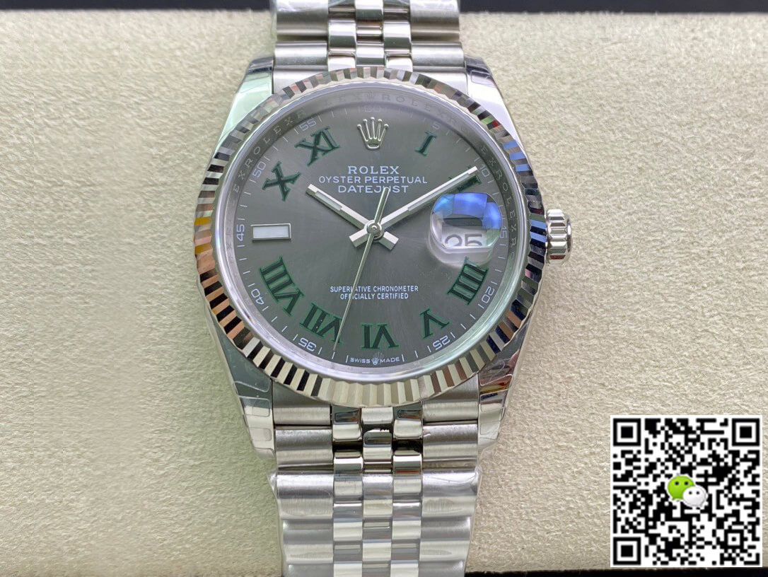 Best Replica Replica Rolex Datejust M126234-0045 36MM 1:1 Best Edition EW Factory Grey Dial - Colareps