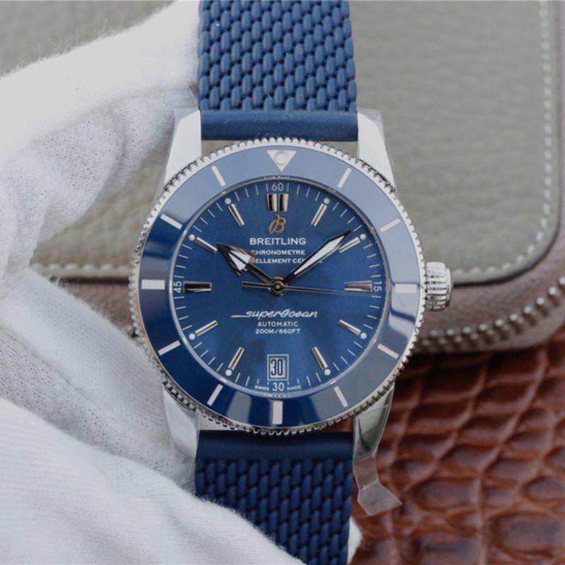 Best Replica Breitling Replica Superocean Heritage II AB2010161C1S1 GF Factory 1:1 Best Edition Swiss ETA9015 Blue Dial - Colareps