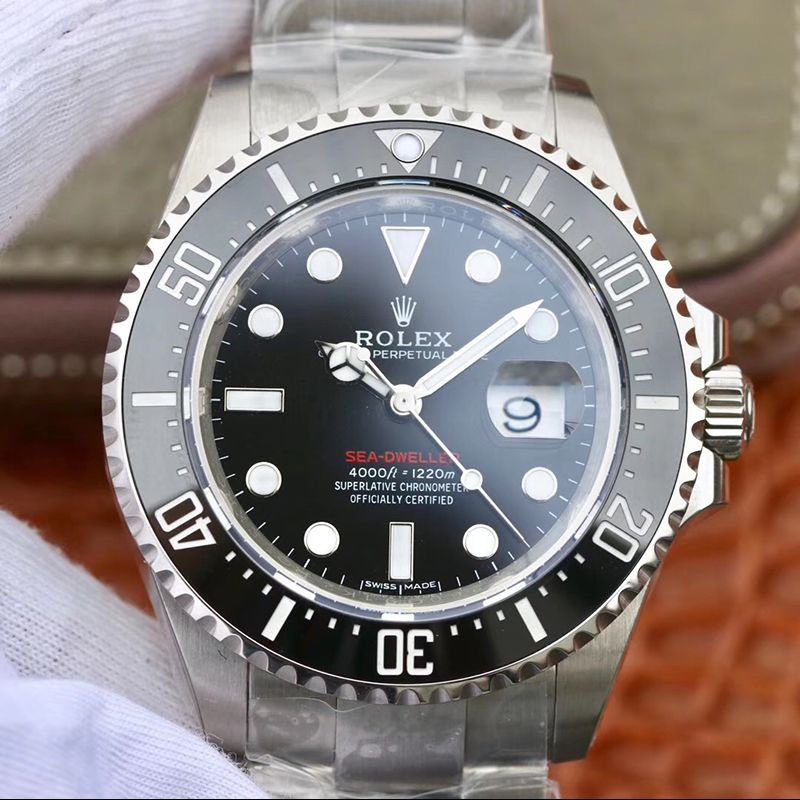 Best Replica Replica Rolex Sea-Dweller 126600 43mm Noob Factory V9 Version 1:1 Best Edition Swiss ETA3235 Stainless Steel Strap - Colareps