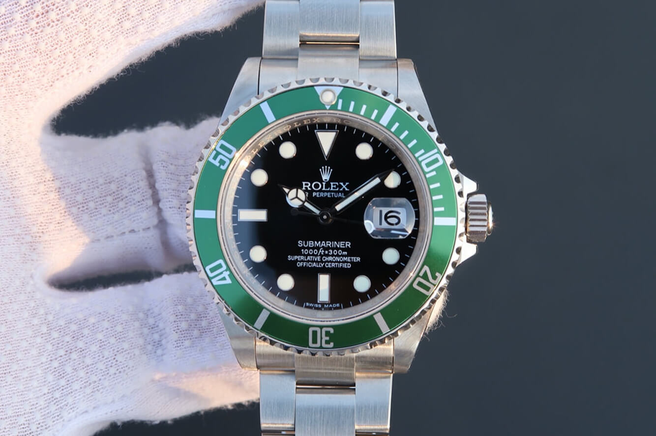 Best Replica Rolex Submariner Replica 16610LV-93250 1:1 Best Edition Black Dial - Colareps