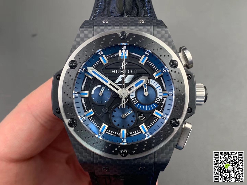 Best Replica Hublot Replica King Power 703.QM.1129.HR.FIL11 1:1 Best Edition V6 Factory Black Dial Swiss Movement - Colareps