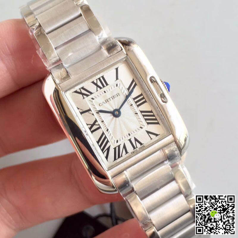 Best Replica Cartier Replica Tank Anglaise Ladies W5310022 1:1 Best Edition Swiss ETA2688 - Colareps