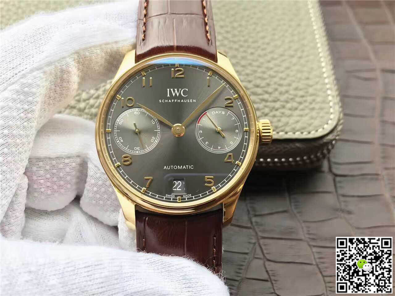 Best Replica Replica IWC Portugieser IW500101 1:1 Best Edition ZF Factory Grey Dial - Colareps