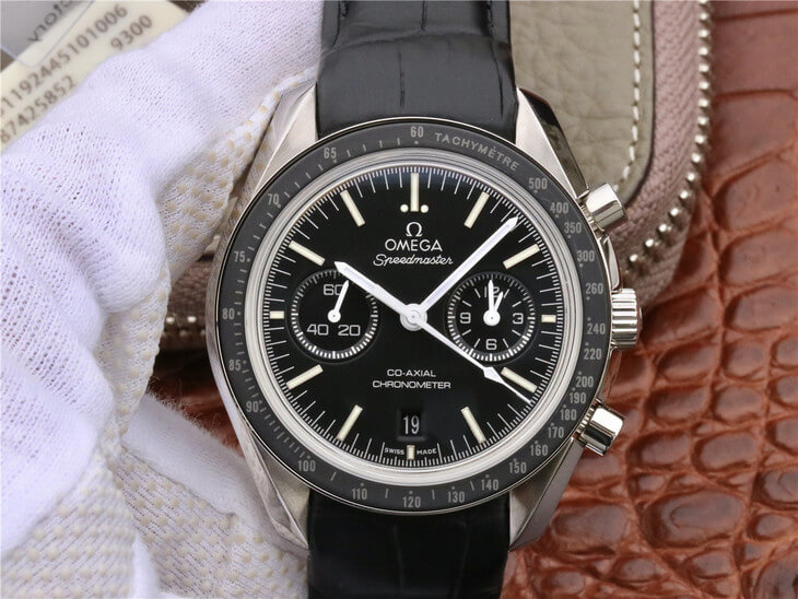 Best Replica OMEGA Replica Speedmaster 311.33.44.51.01.001 1:1 Best Edition OM Factory Leather Strap - Colareps