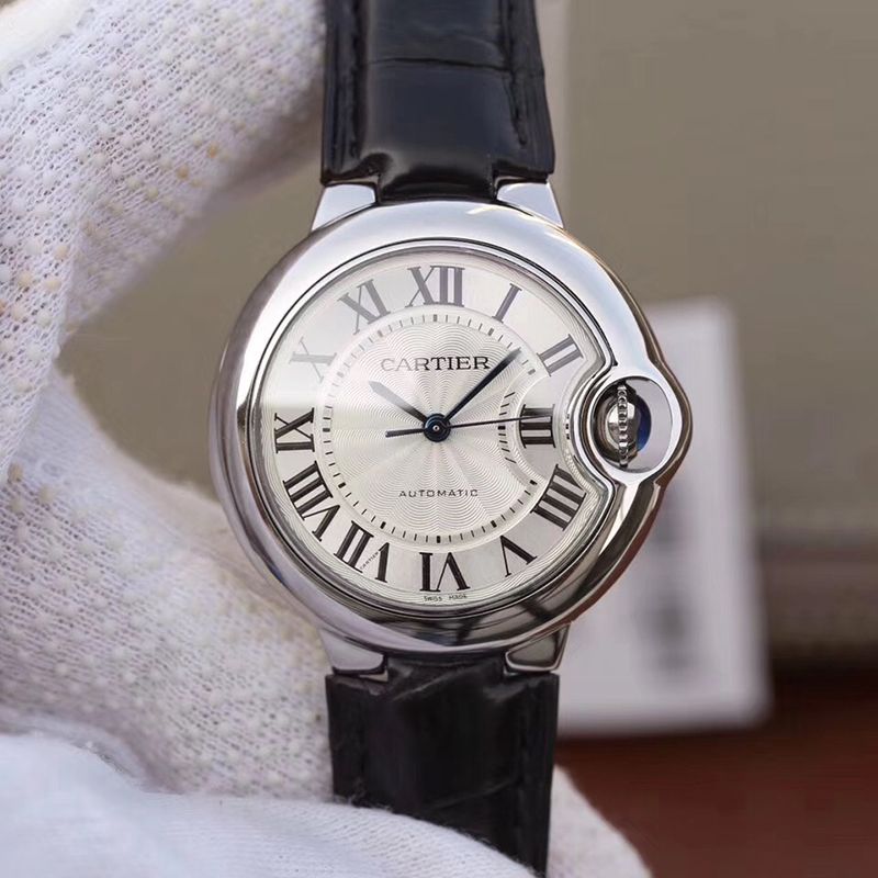 Best Replica Replica Ballon Bleu De Cartier W6920086 33mm 1:1 Best Edition White Textured Dial Swiss ETA 2671 - Colareps