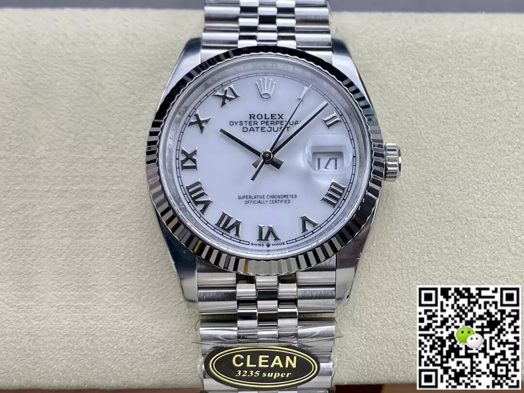 Best Replica Replica Rolex Datejust M126234-0025 36MM 1:1 Best Edition Clean Factory Stainless Steel - Colareps
