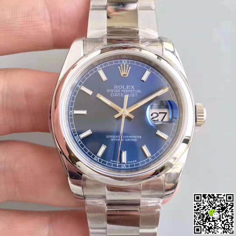 Best Replica Rolex Dupe Datejust II 36mm 116200 Blue Dial 1:1 Best Edition Swiss ETA3135 - Colareps