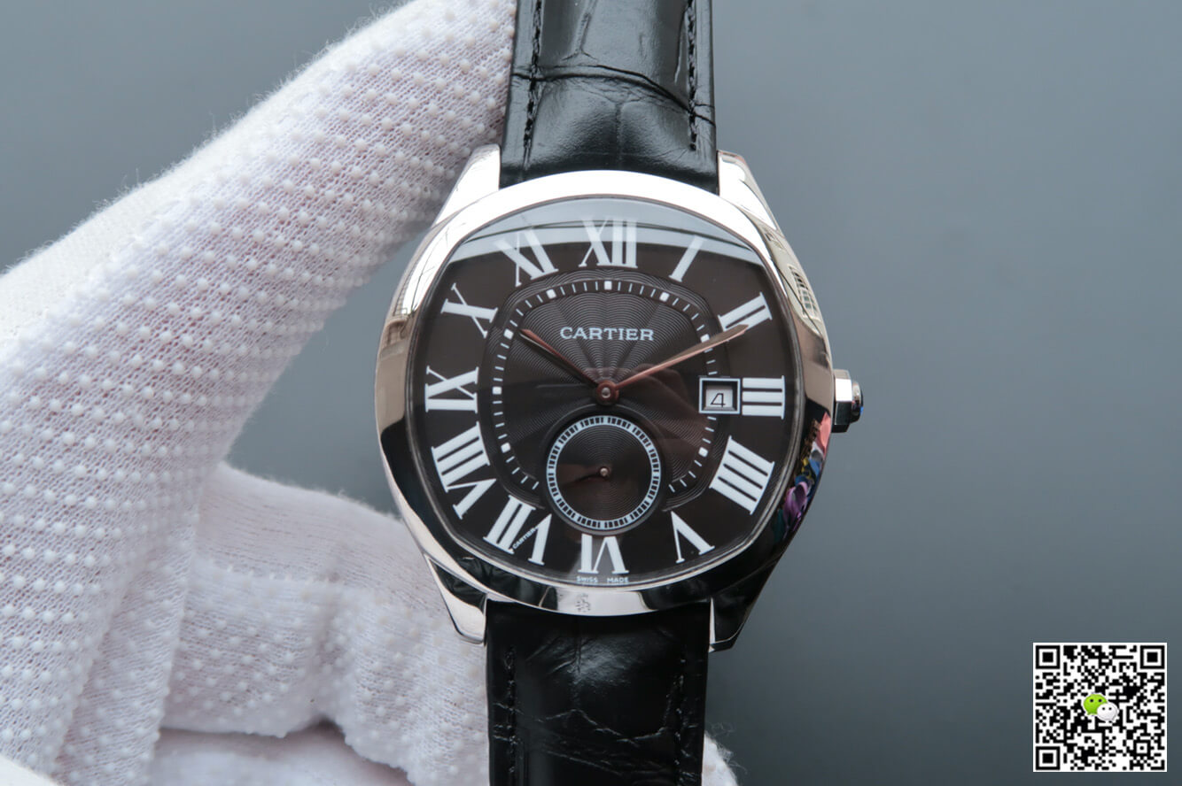 Best Replica Replica Drive De Cartier WSNM0009 1:1 Best Edition V6 Factory Black Dial - Colareps