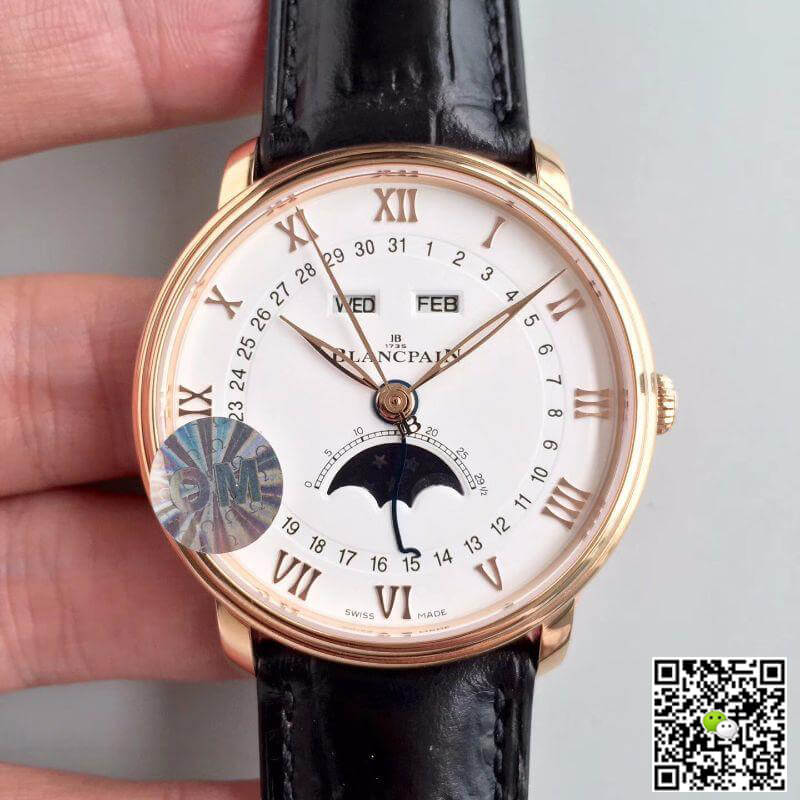 Best Replica Replica Blancpain Villeret 6654-3642-55B OM Factory 1:1 Best Edition Swiss ETA6654 - Colareps