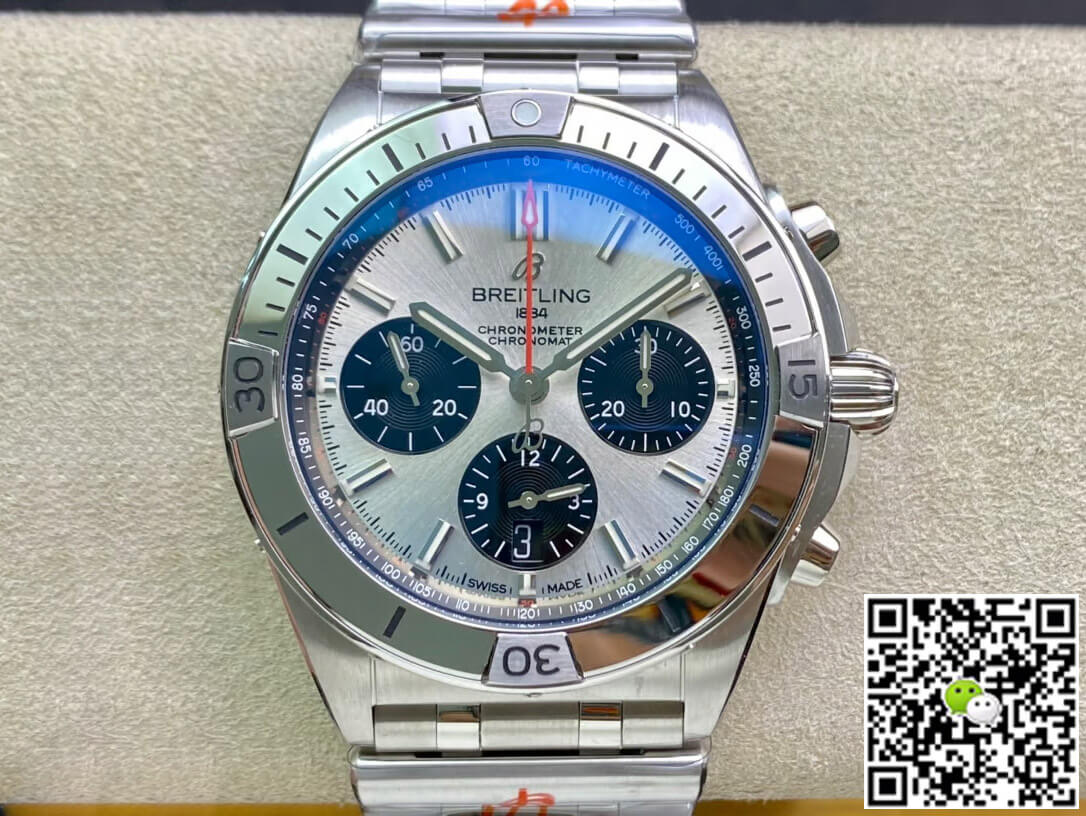 Best Replica Replica Breitling Chronomat AB0134101G1A1 1:1 Best Edition GF Factory White Dial - Colareps