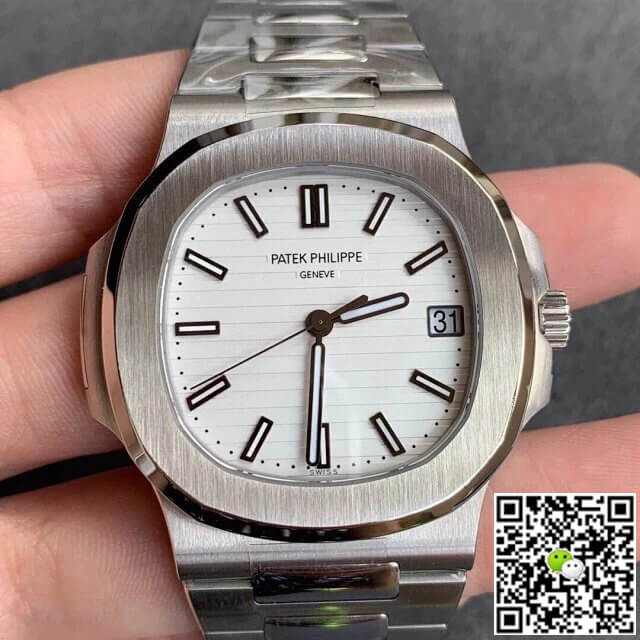 Best Replica Replica Patek Philippe Nautilus 5711/1A-011 1:1 Best Edition PPF Factory V4 White Dial Swiss ETA324 - Colareps