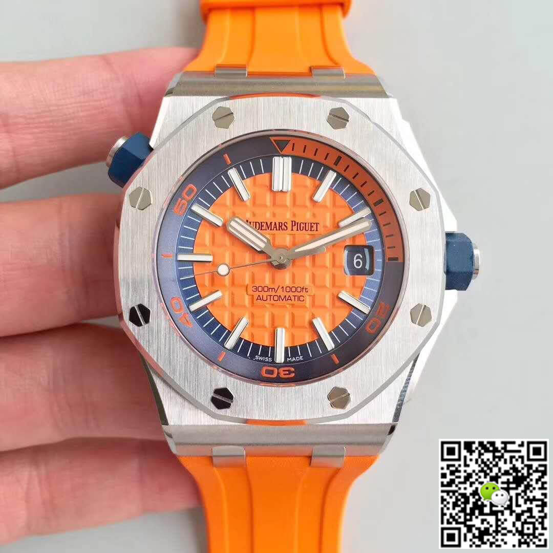 Best Replica Replica Audemars Piguet Royal Oak Offshore Diver 15710ST.OO.A070CA.01 JF Factory 1:1 Best Edition Swiss ETA3120 - Colareps