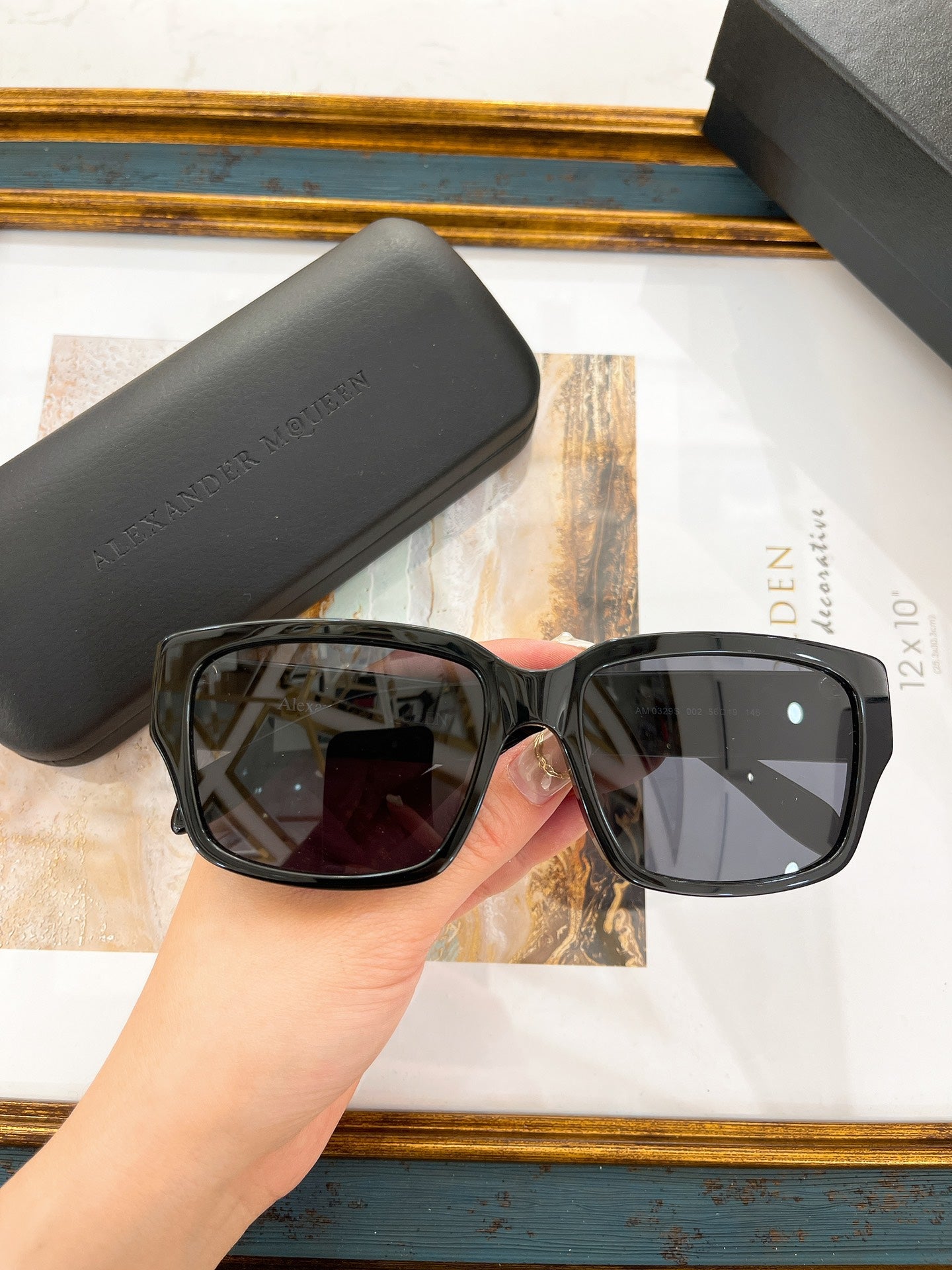 Best Replica Alexander Mcqueen Dupes Sunglasses - Colareps