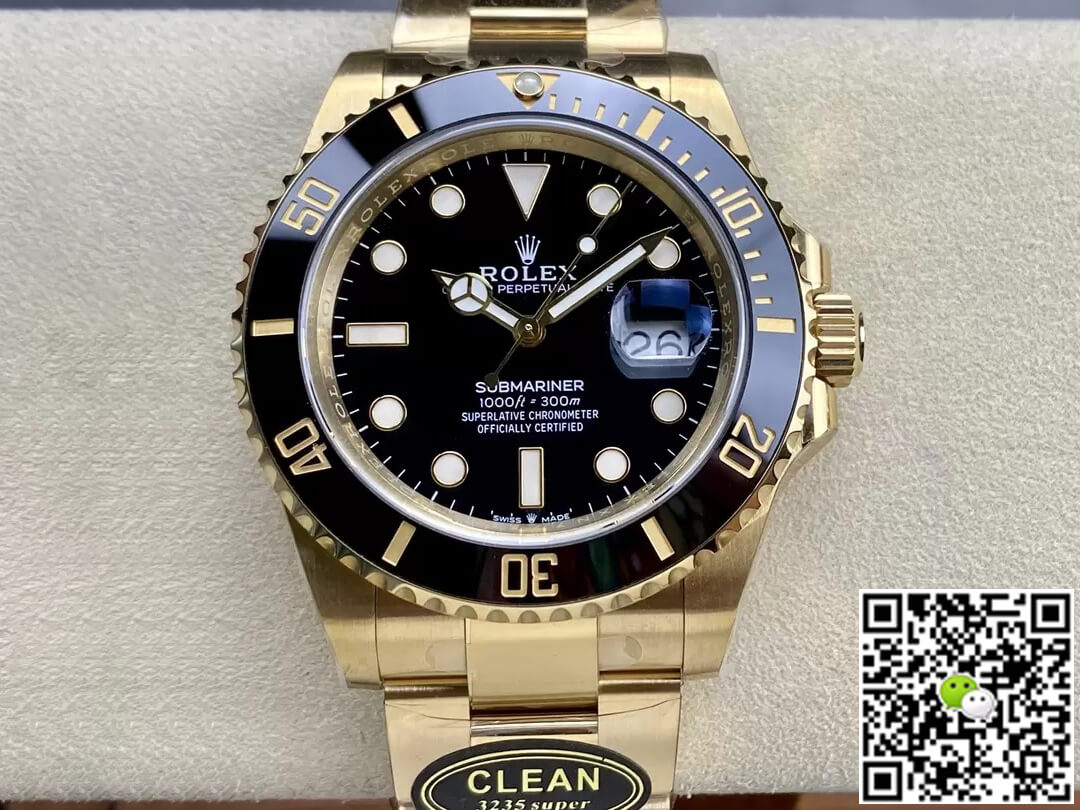 Best Replica Replica Rolex Submariner M126618ln-0002 41MM 1:1 Best Edition Clean Factory Black Dial - Colareps