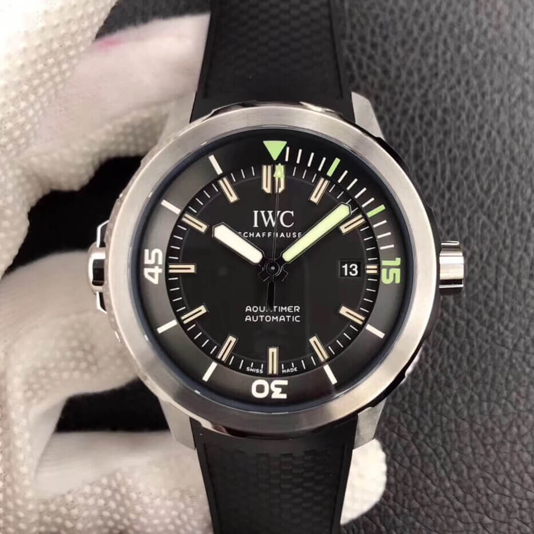 Best Replica Replica IWC Aquatimer IW329001 1:1 Best Edition V6 Factory Black Dial - Colareps