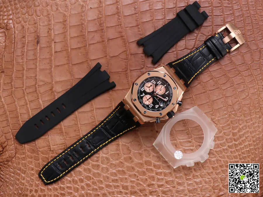 Best Replica Replica Audemars Piguet Royal Oak Offshore 26470OR 1:1 Best Edition JF Factory Black Dial - Colareps