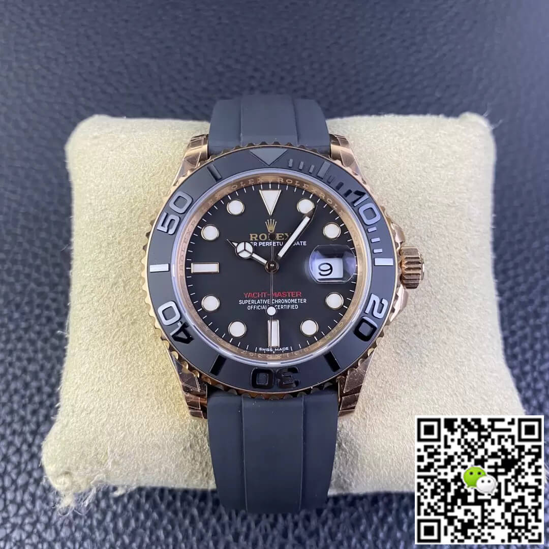 Best Replica Replica Rolex Yacht Master M126655-0002 40MM 1:1 Best Edition VS Factory Rose Gold - Colareps