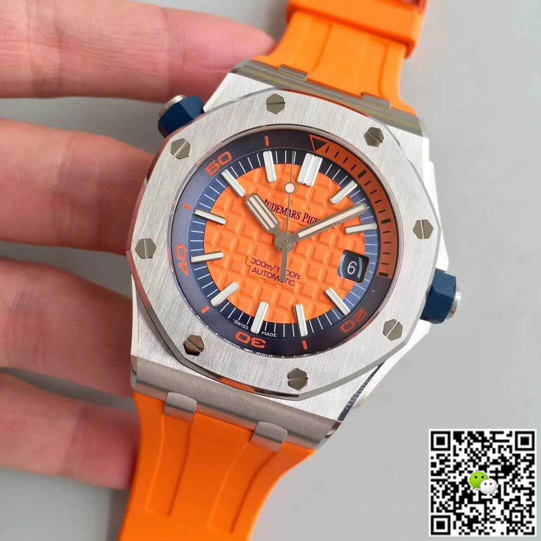Best Replica Replica Audemars Piguet Royal Oak Offshore Diver 15710ST.OO.A070CA.01 JF Factory 1:1 Best Edition Swiss ETA3120 - Colareps