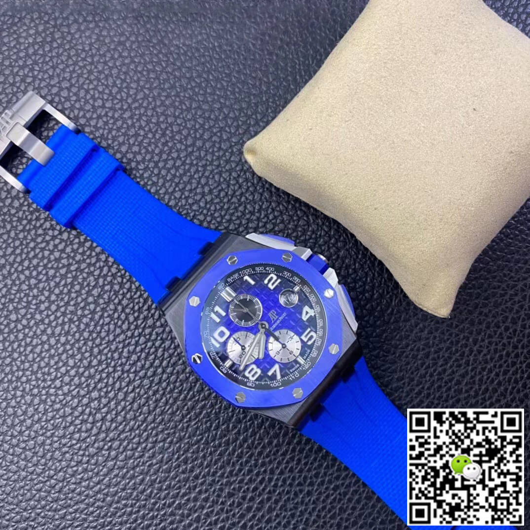 Best Replica Replica Audemars Piguet Royal Oak Offshore 26405CE.OO.A030CA.01 1:1 Best Edition RS Factory Blue Dial - Colareps